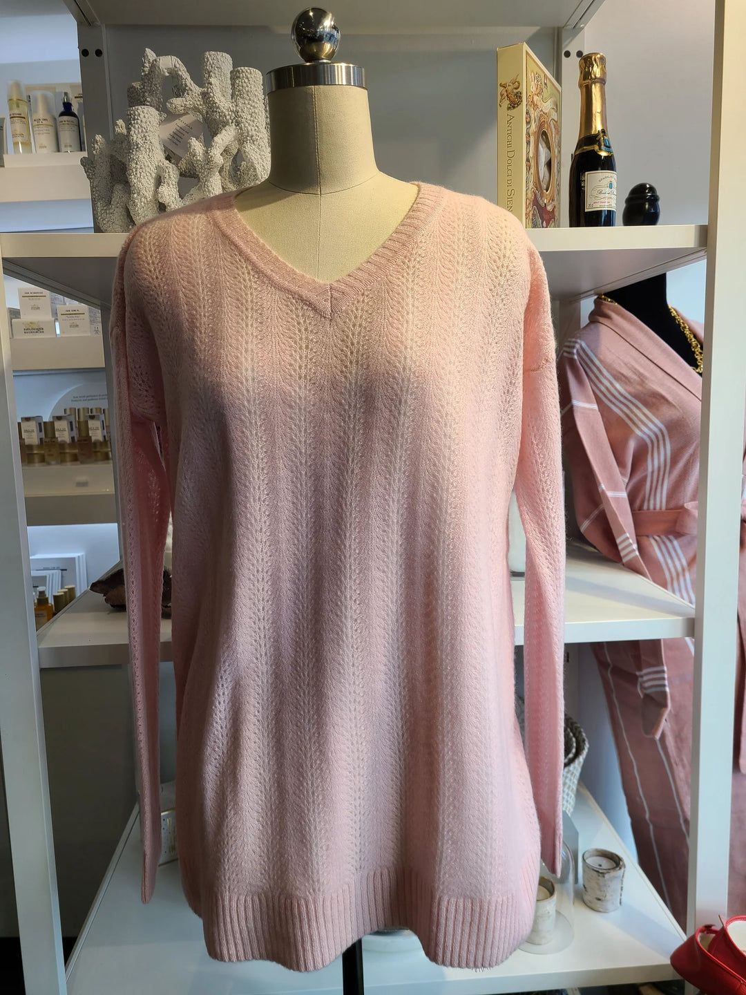 Authen Cashmere Pullover - Petal