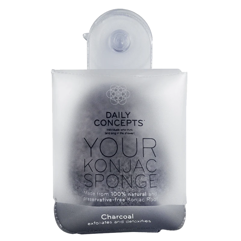 Daily Konjac Sponge - Charcoal