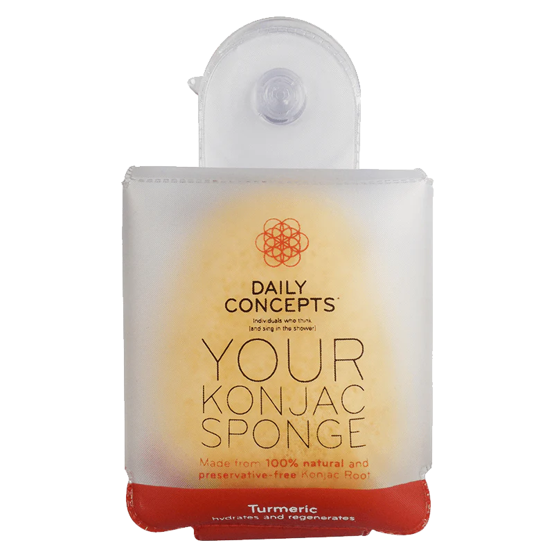 Daily Konjac Sponge - Turmeric