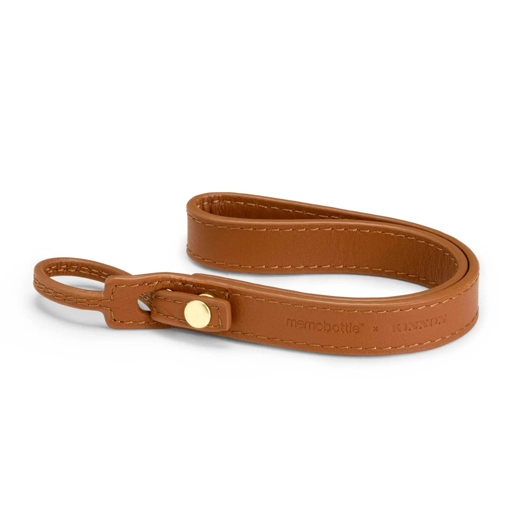 Memobottle Leather Lanyard Tan