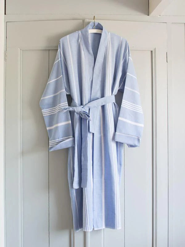 Hammam Bathrobe Blue