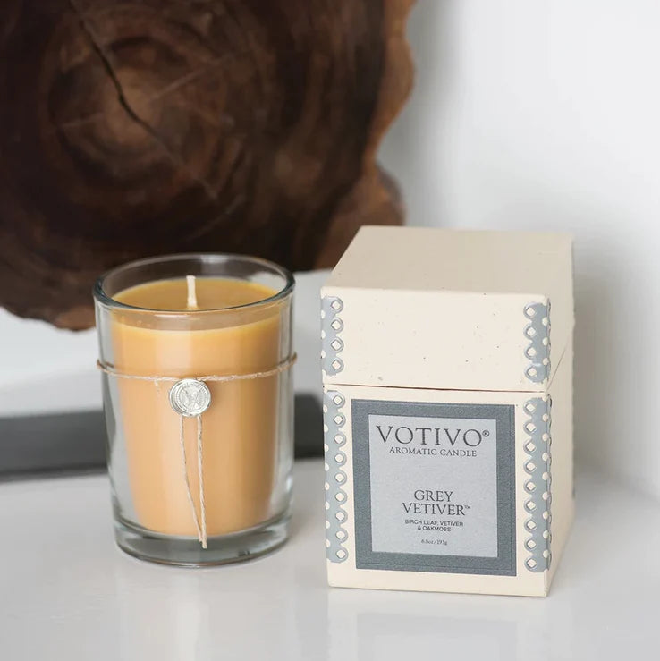 Grey Vetiver Candle