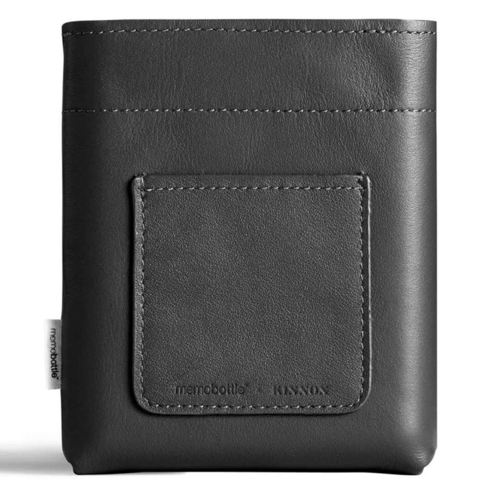 Memobottle Black Leather Sleeves