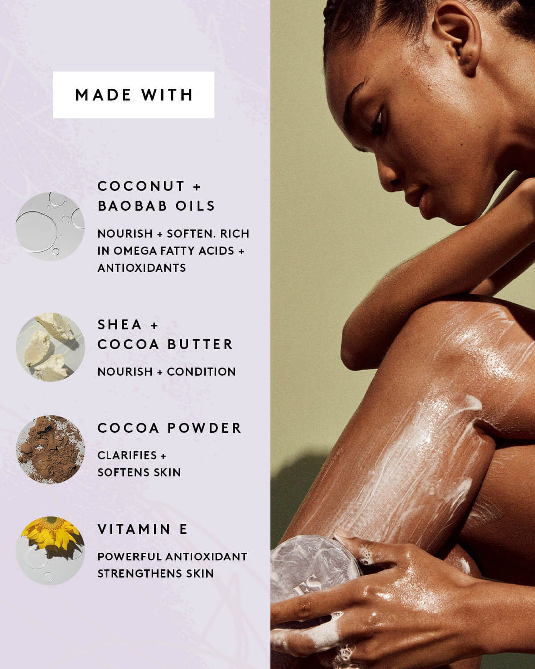 Cocoa Cleans'R Mini Bar Duo to Go Mini Cleansing Bar Duo + Case