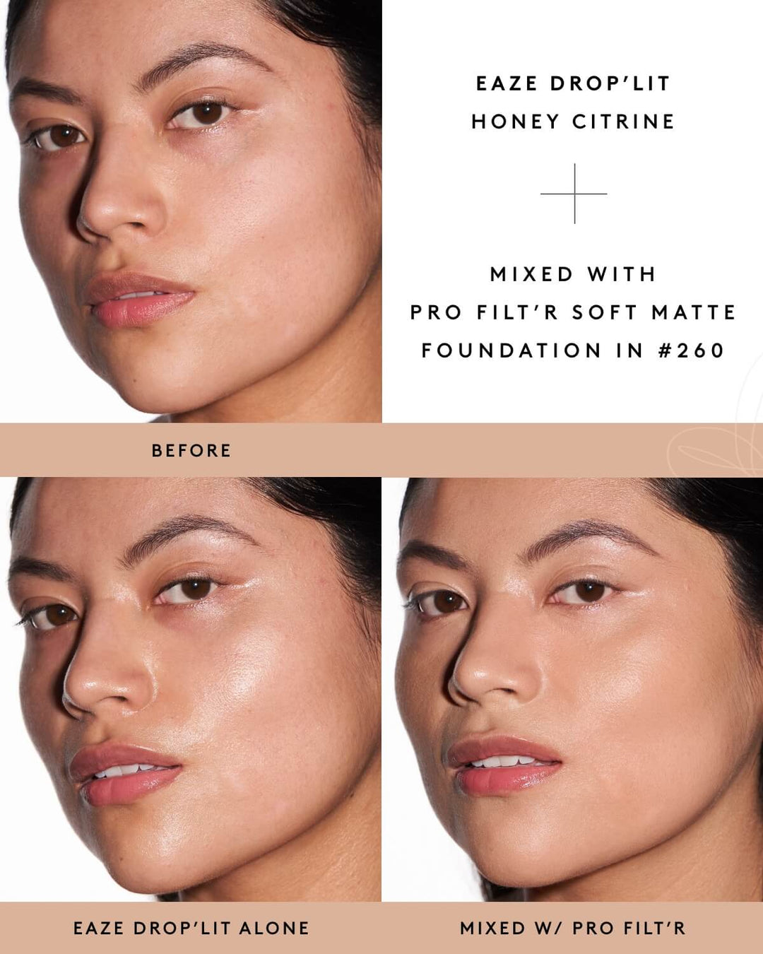 Eaze Drop'Lit All-Over Glow Enhancer — Honey Citrine