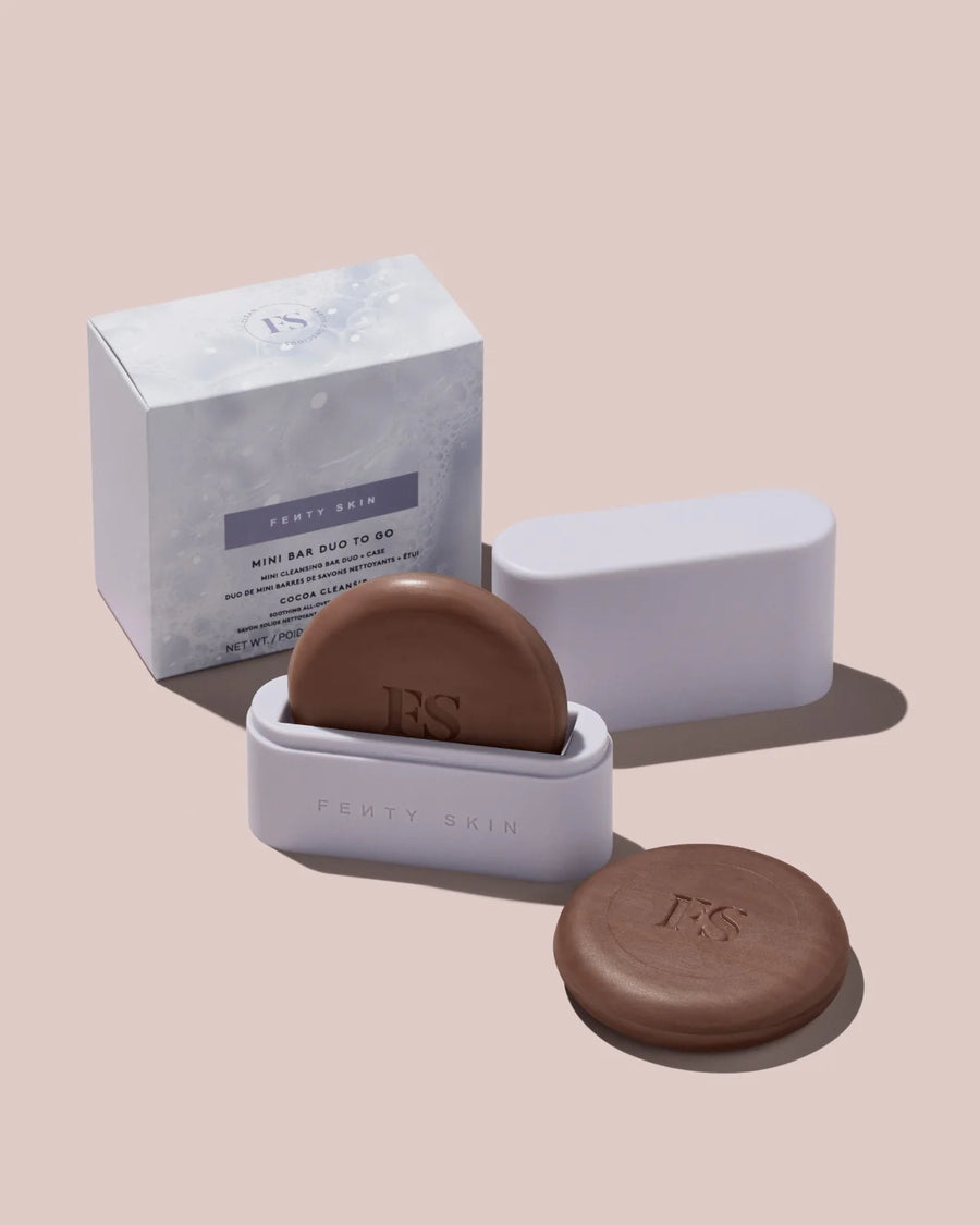 Cocoa Cleans'R Mini Bar Duo to Go Mini Cleansing Bar Duo + Case